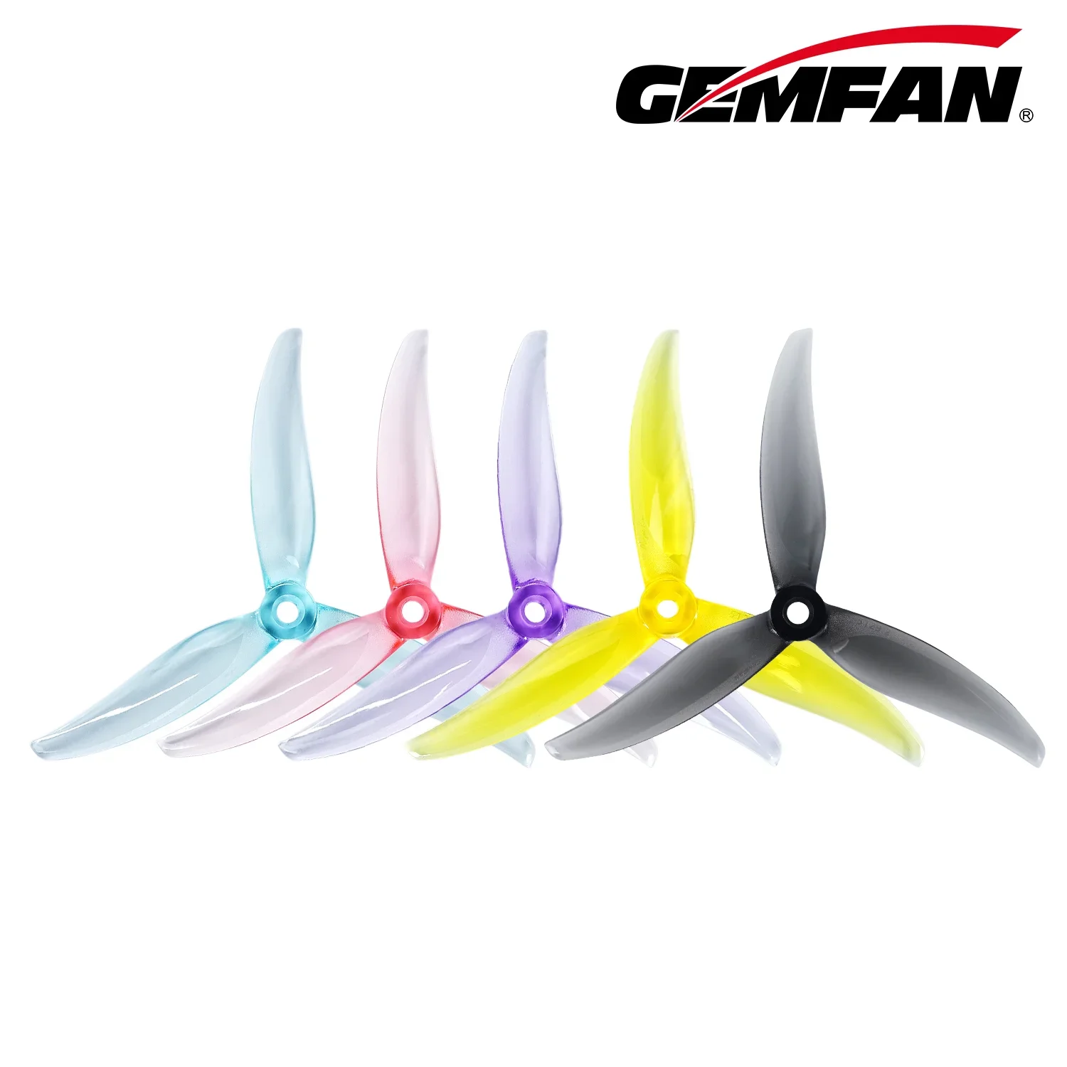 Drone Racing Propeller - 12 Paar Gemfan 5129.2 MinJae 3-Blatt-PC-Propeller