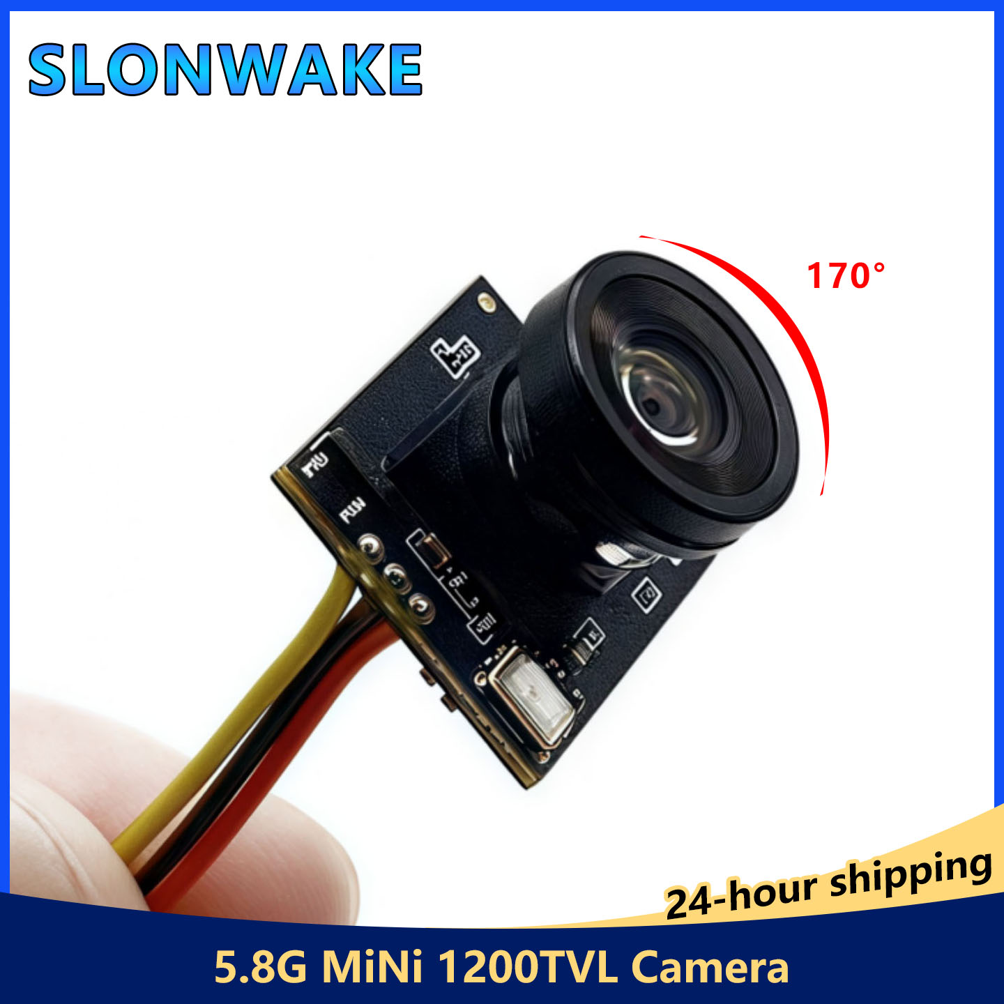 Drone Racing Camera - SLONWAKE Ultra Mini 5.8G FPV-Kamera |