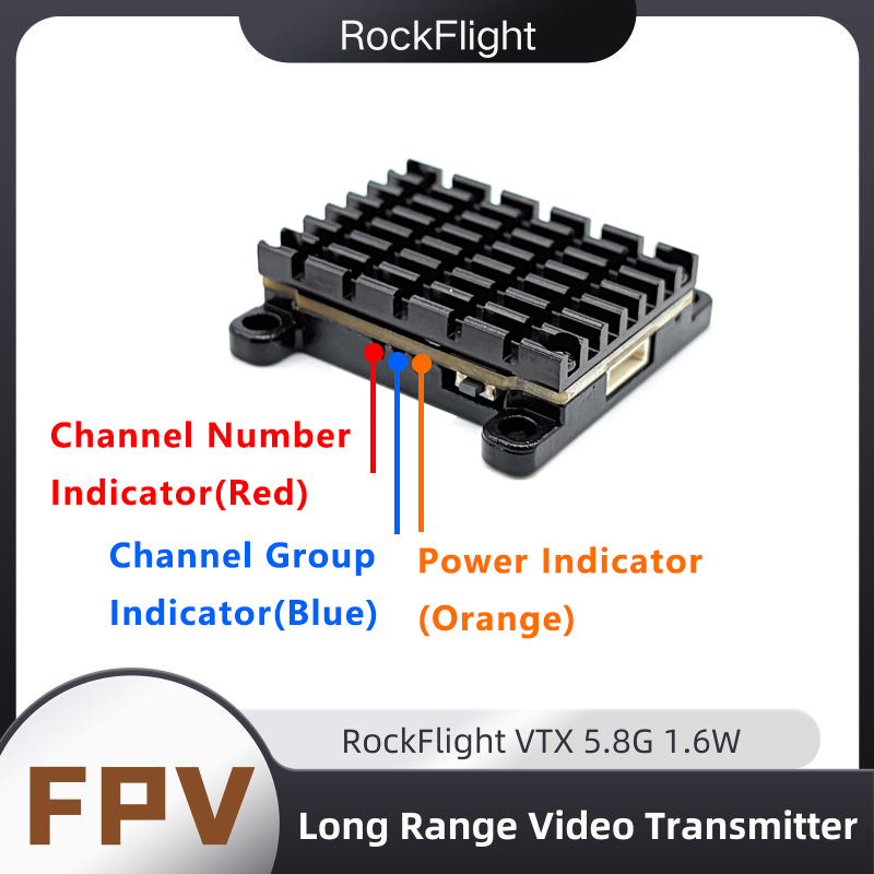 RockFlight TX663 VTX 5.8G 48CH – Drone Racing Frame Bewertung und Preis