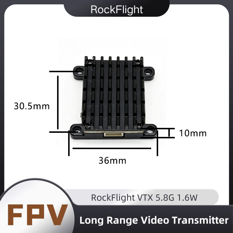 RockFlight TX663 VTX 5.8G 48CH – Drone Racing Frame Bewertung und Preis