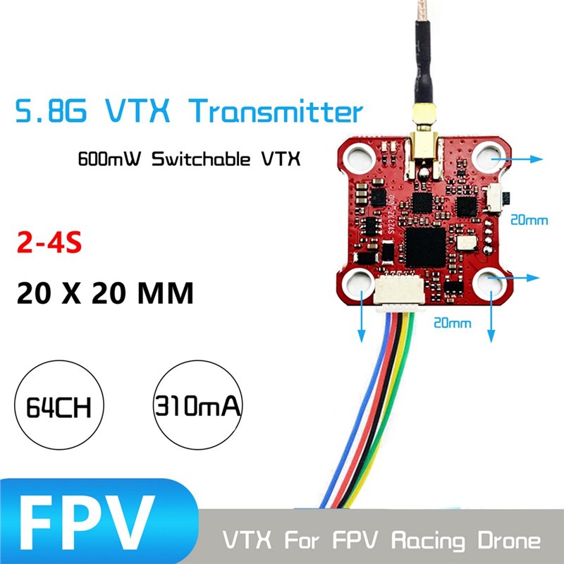 B27B MINI008 VTX 64CH 5,8G Ana – Drone Racing Transmitter Bewertung und Preis